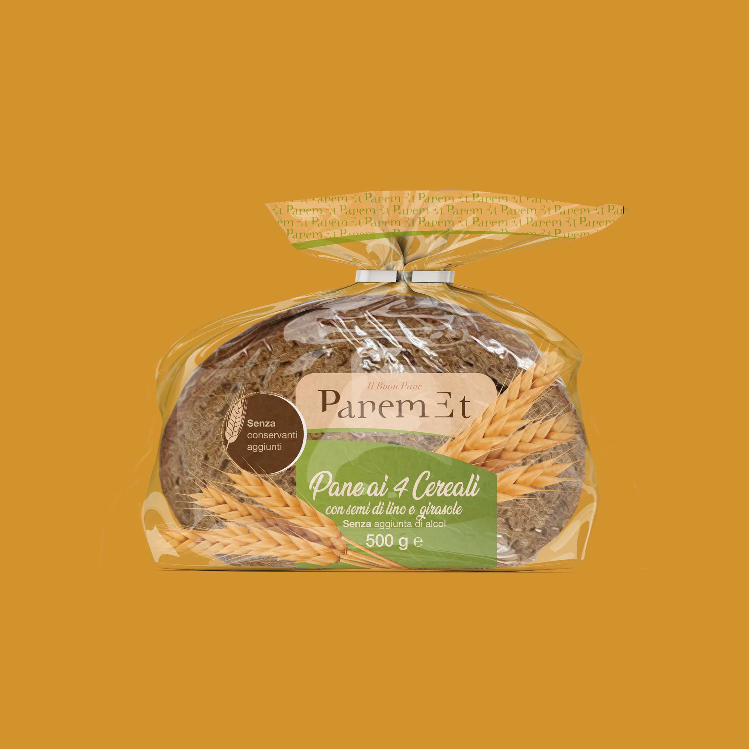 Pane 4 Cereali semi lino girasole - Scopri il gusto di Panet